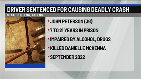 Driver sentenced for causing deadly Greene County crash